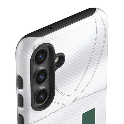 University of Miami White Jersey Galaxy S25 Impact Case